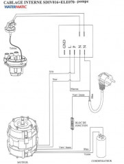 Electronic board, without pressure switch, for SD110