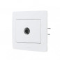 TV socket diameter 2, white