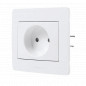 Two-pole socket diameter 2, 16A 250V, white