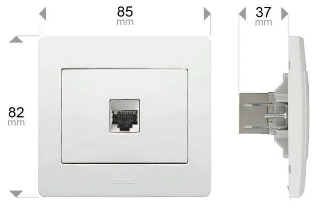 Grounded socket outlet