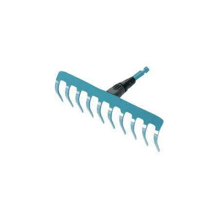 Rastrello da giardino Combisystem 30 cm, 12 denti.