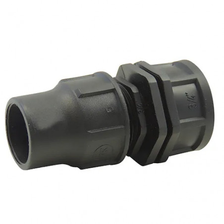 Adaptateur rapide, mâle 20x27, pour tuyau goutte à goutte 16mm