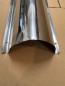 Stainless steel gas tube protection trunking, diameter 54, width diameter 90 mm (reconditioned)