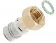 Multi-layer brass fitting with swivel nut 26x34, diameter 32