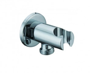 Deluxe wall bracket: Chrome, ABS