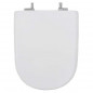 Abattant pour wc SELLES Yoko 2, blanc