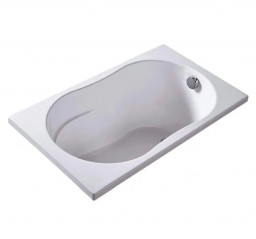 Minime bathtub, ultra compact, 5 adjustable feet, 120 x 70 cm