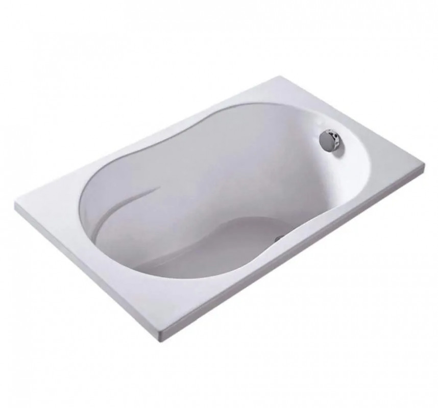 Minime bathtub, ultra compact, 5 adjustable feet, 120 x 70 cm