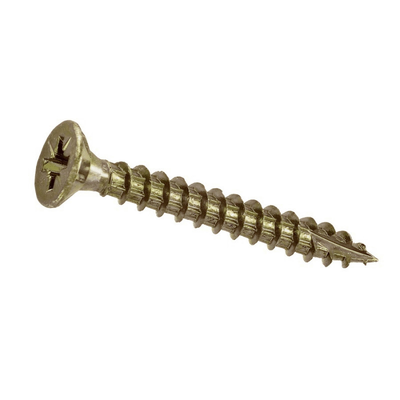 Wood and chipboard screws, 4x50 mm countersunk Rocket minivybac posidriv, 25 pieces