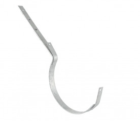 Gutter hook Montpellier deviation 25, 25 cm galvanized steel rod