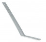 Hook tail 160 mm, ribbed back strap, galvanized steel