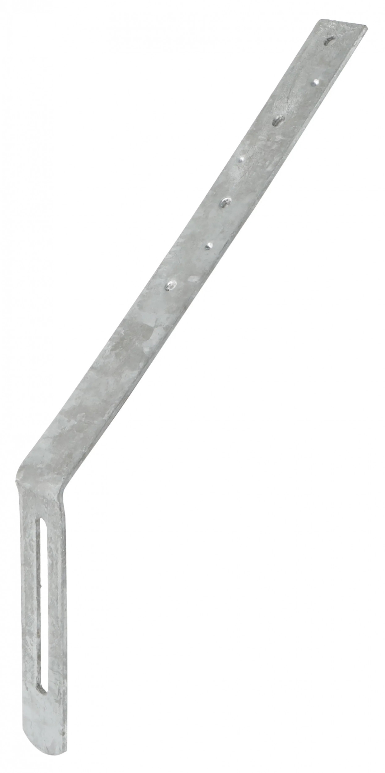 25 cm straight galvanized steel pole for gutter