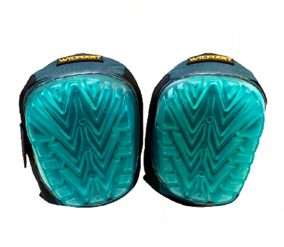 Knee pads, reinforced yellow polyurethane knee protectors