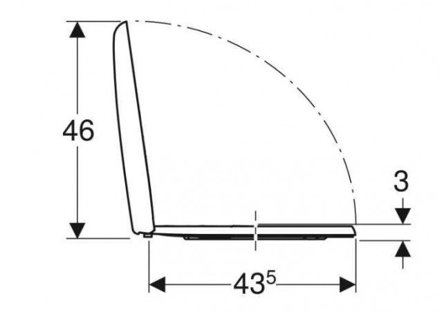  Geberit RENOVA or Selles ROYAN white seat, or Allia Prima with slow descent