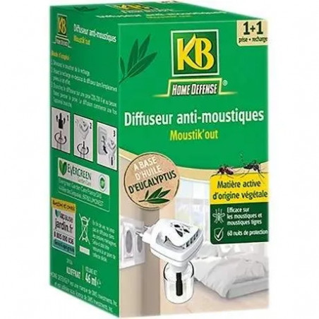 Diffuseur anti-moustiques sans insecticide