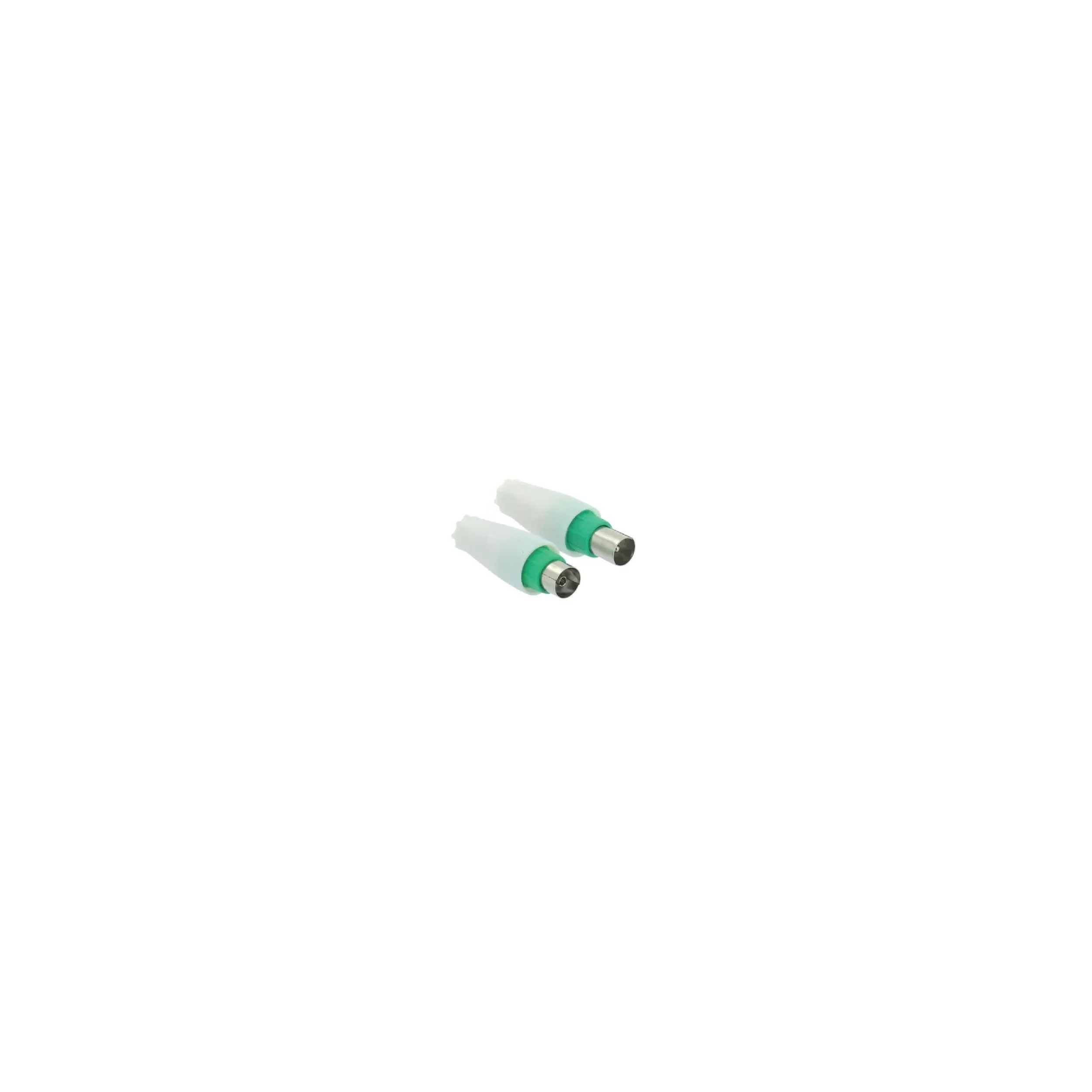 Adaptor satellite plug female TV, male 9.52 mm