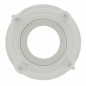 Base and seal kit for 1-cable hanging toilet mechanism