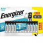 Batterie AAA LR03 1,5 V Alcaline max plus, confezione da 8+4 batterie.