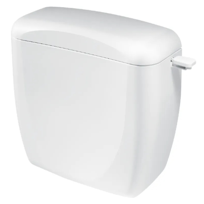 Attached single volume toilet tank, variable center distance PRIMO 58