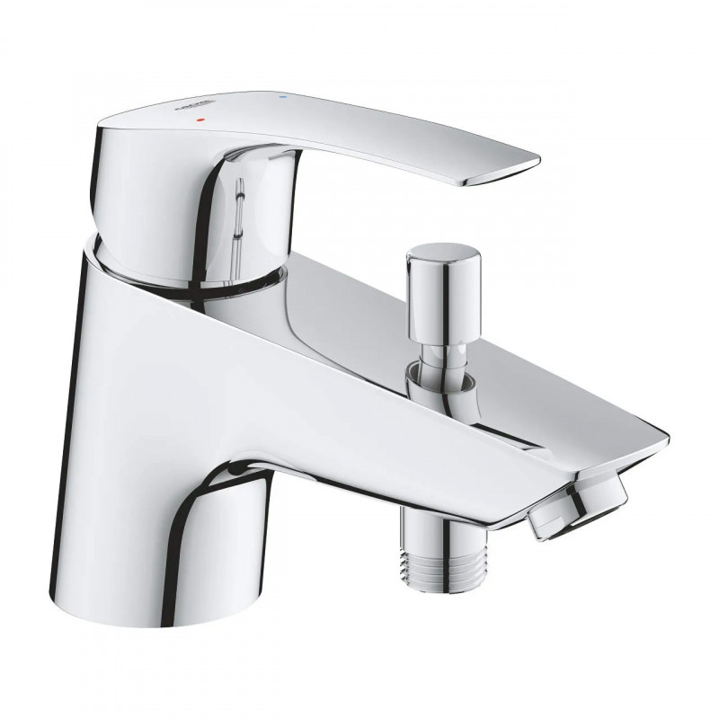 Single hole bath and shower mixer EUROSMART