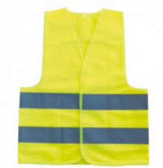 Gilet de sécurité jaune fluo norme brochable