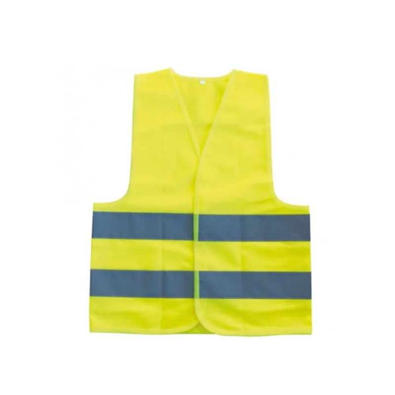 Yellow fluorescent safety vest standard