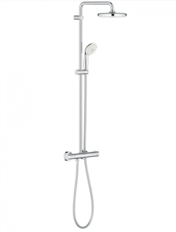 Shower column with thermostatic mixer TEMPESTA SYSTEM 210