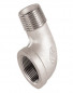 Stainless steel elbow 90° male / female 15x21 (1/2")