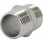 Stainless steel hex nipple 15x21 (1/2")