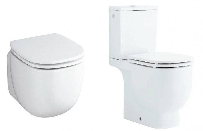 Abattant de WC ALLIA Naos, GINORI 500 Puits, blanc