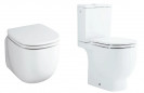 Sedile per WC ALLIA Naos, GINORI 500 Well, bianco