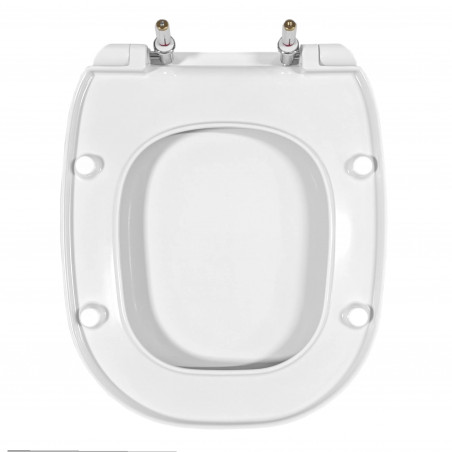 Sedile per WC ALLIA Naos, GINORI 500 Well, bianco