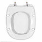 Sedile per WC ALLIA Naos, GINORI 500 Well, bianco