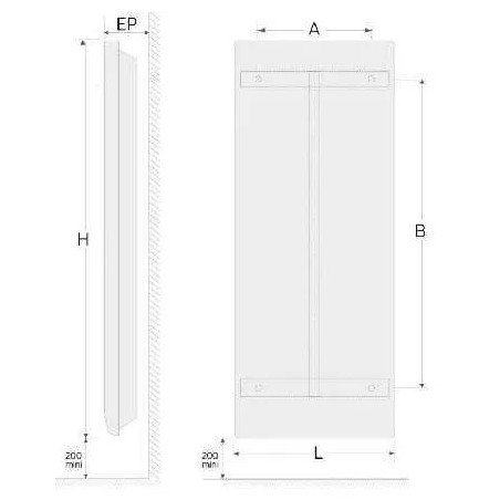 NIRVANA NEO 1000w vertical radiator