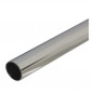 Round hanging tube, diameter 25, 1 meter, chromed steel