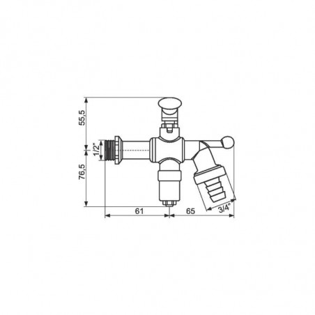 Robinet de jardin antigel