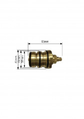 Cartouche thermostatique CT21030CAL Paini.