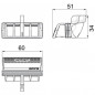 Membrane and filter for SLIM+ shower tray drain