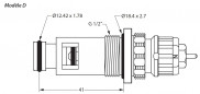 Insert Thermostatique TYPE D pour Acova, Riello, Ideal Standard