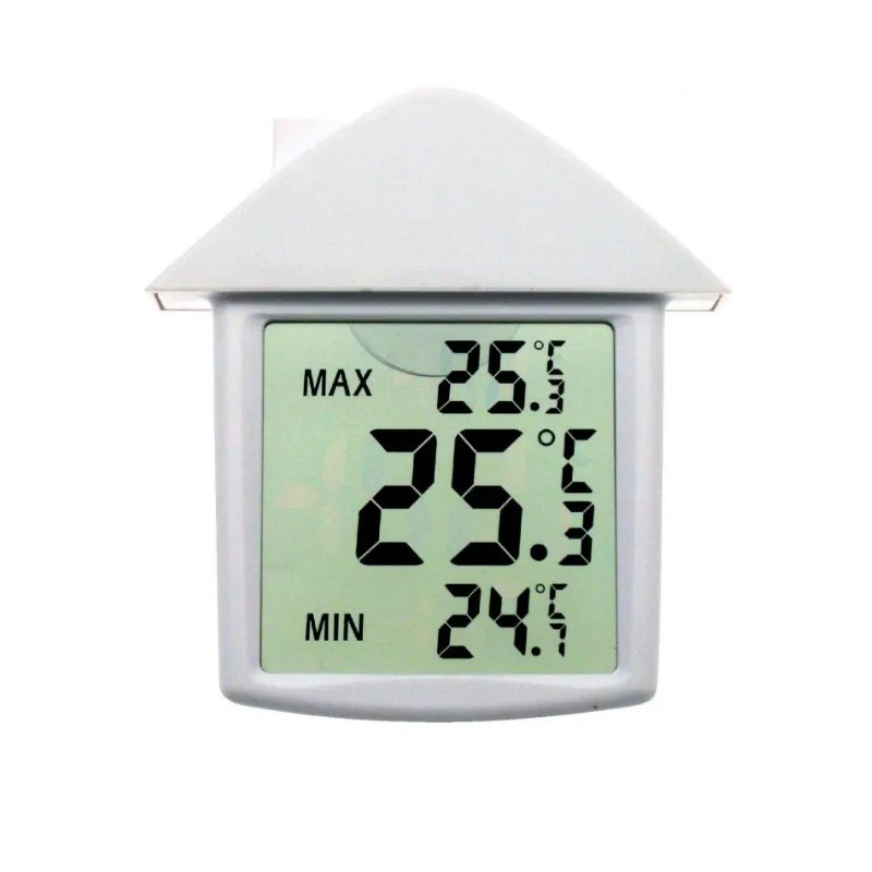 Digital window thermometer 