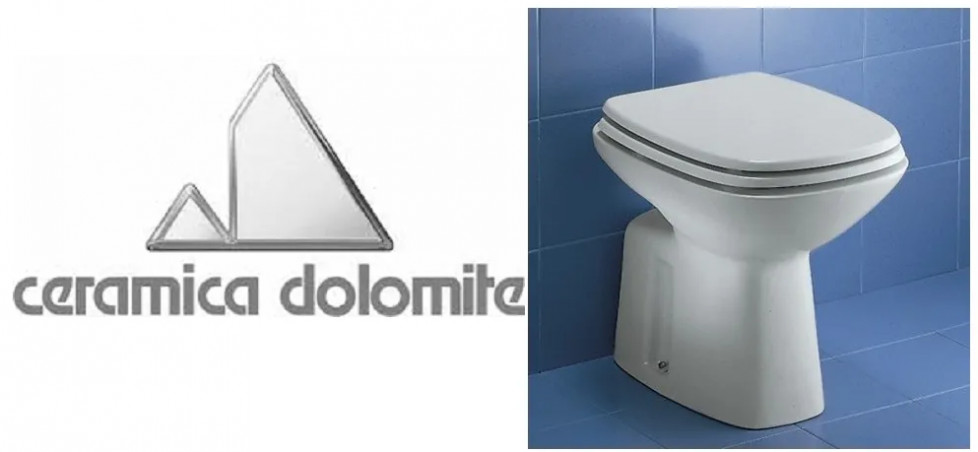 battant pour WC de marque DOLOMITE, modèle Fleo