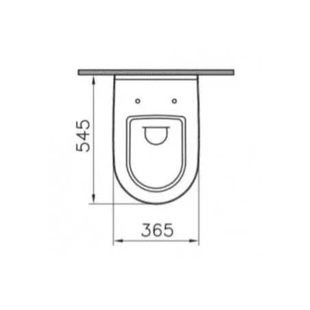 Abattant blanc adaptable VITRA S50