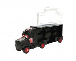 Set di camion con 6 auto per bambini, 7 pezzi