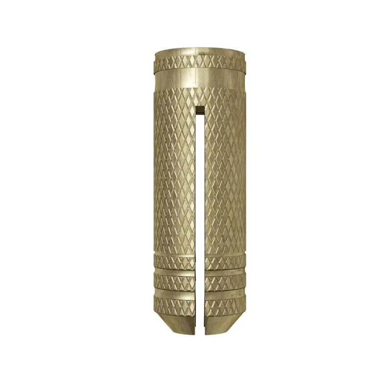 Brass expansion dowel 6x22 with metric thread, 10 pieces