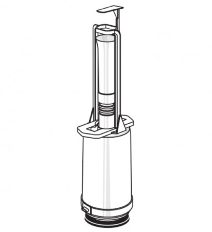 Flush mechanism for SCHWAB 184.000 tank (362239)