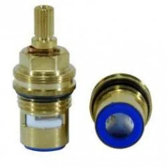 Ceramic quarter turn head, right, in 15x21 for faucet, the pair.