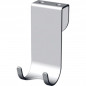 Steel hook for glass shower enclosure up to 10mm.