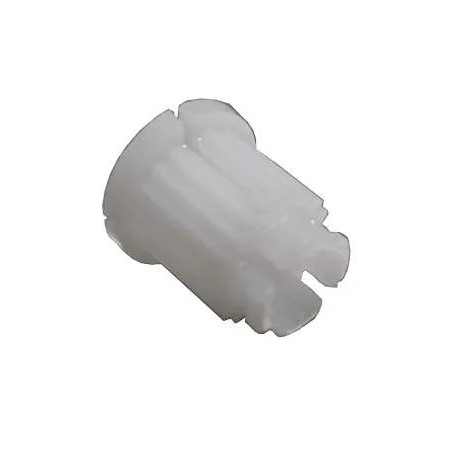 Clip plastique blanc, sachet de 10 pièces.