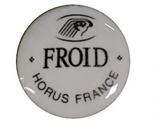 Pastille porcelaine \"froid\" pour mélangeur Eloise/Julia/Victoria, 5 pièces.