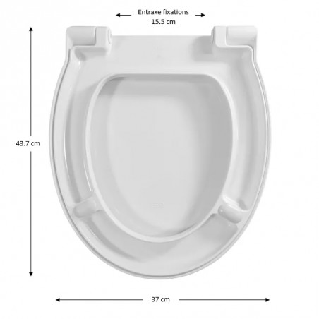 Sportello per WC DOLOMITE, modello Fleo